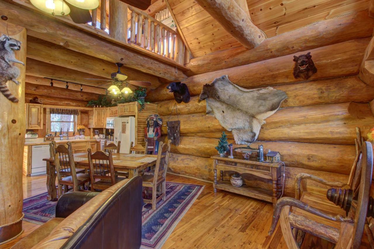 Chief Big Log Villa Hatchertown Exteriör bild