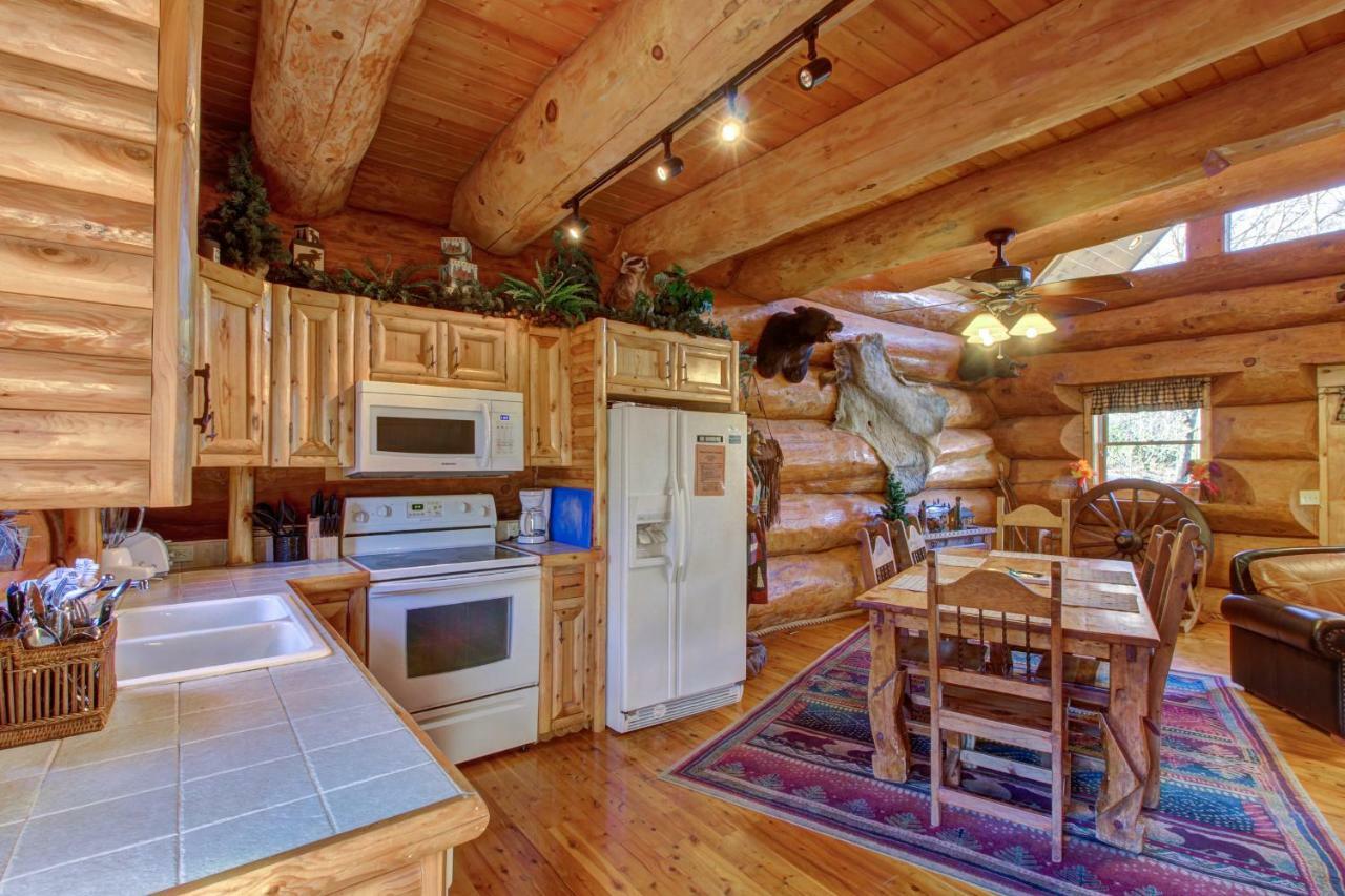 Chief Big Log Villa Hatchertown Exteriör bild
