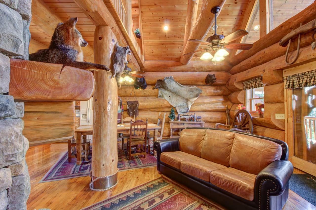 Chief Big Log Villa Hatchertown Exteriör bild